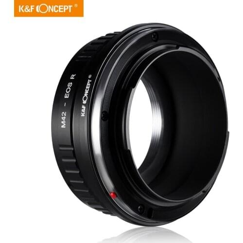 K&F Concept Camera Lens Adapter M42-EOS R Lens Mount Adapter for M42 Mount Lens to Compatible with Canon EOS R Cameras