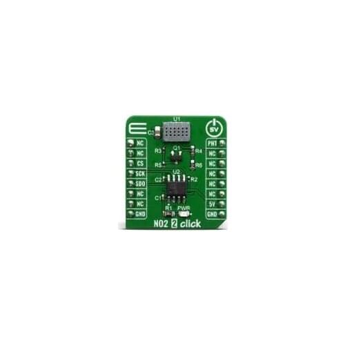 MIKROE-3700 tools NO2 2 click sensor module