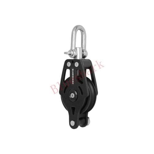 Sailboat Hardware 60 mm 2.4 Inch Aluminum Single Becket Block Max 1000kg 2671