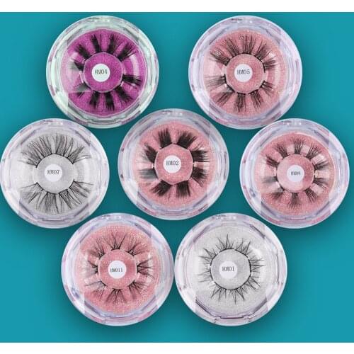 NEW 1boxe Segmented Fluffy Eyelash Volume Fan Bulk Lashes Natural Eyelashes Extension Cils Cluster 3d mink Lashes