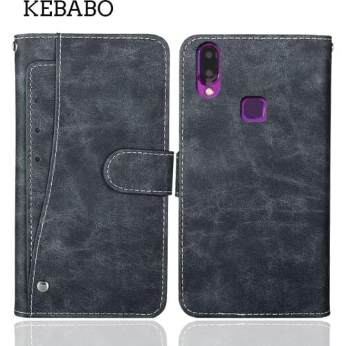 Luxury Wallet SANTIN P30 pro Case 6.1" Vintage Flip Leather Business Protective Cover For SANTIN P30 pro Case Phone Bag