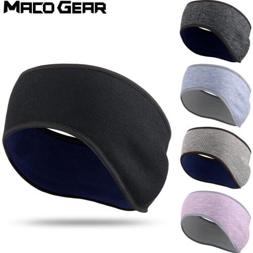 Winter Warmer Elastic Headband Bicycle Gym Cycling Skiing Running Headwear Tennis Sports Goods Ear-Cover Snowboard Sweatband