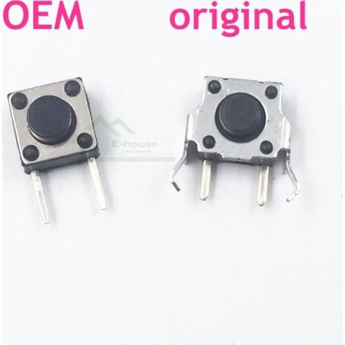 100pcs 4Pin Shoulder Trigger L R Key Button Micro Switch replacement For GameBoy Advance GBA for GBA SP
