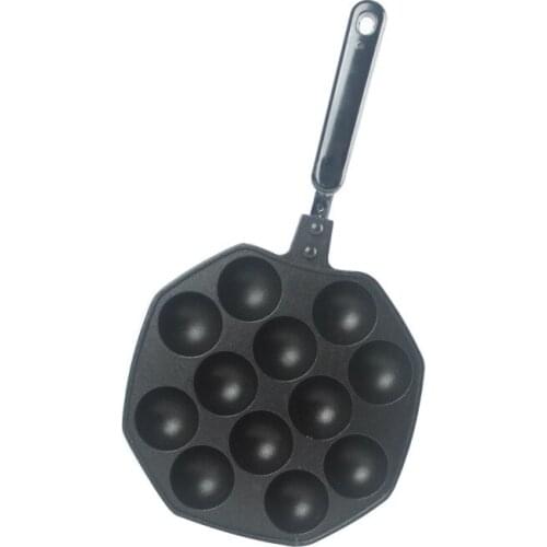 12-Hole Octopus Barbecue Plate Chibi Maruko-Chan Tools Snack Night Market Tableware DIY Baking Accessories Home Cooking Tools