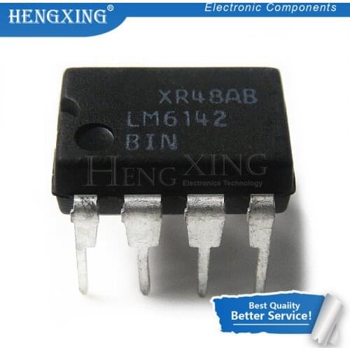 5pcs/lot LM6142AIN LM6142BIN LM6142 6142 DIP-8 In Stock