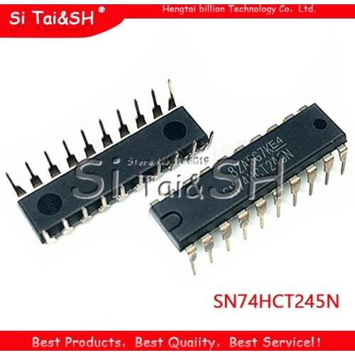 5PCS SN74HCT245N DIP20 SN74HCT245 DIP 74HCT245 74HCT245N DIP-20 new and original IC