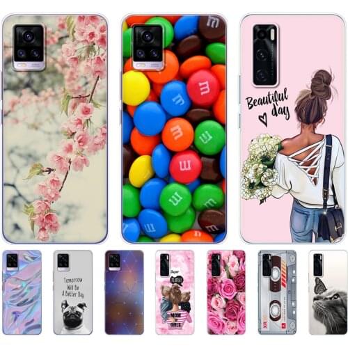 For Vivo V20 SE Case For Vivo V20 2020 Case Soft TPU Silicon Back Phone Covers VivoV20 VivoV20SE V20SE V 20 6.44'' Capa Bumper