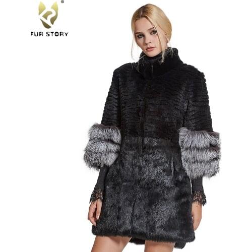 Женские шлепанцы FUR STORY China At AliExpress