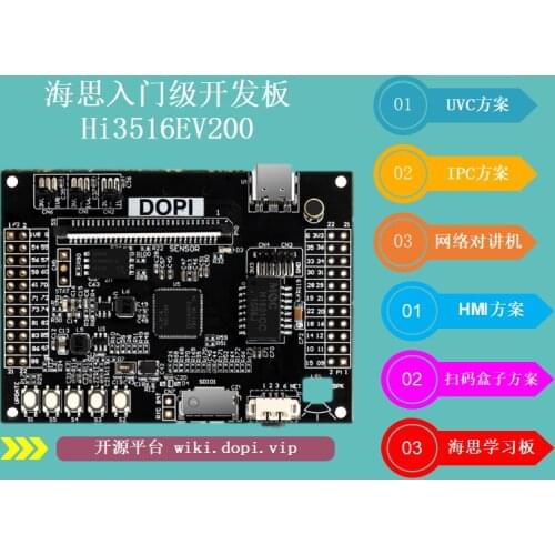 Hi3516ev200 supports graffiti, SDK supports Hongmeng Tengine face recognition