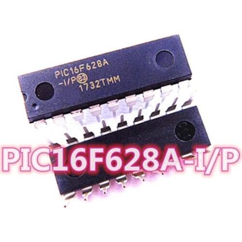 Good quality PIC16F628A-I/P PIC16F628A 16F628A-I/P 16F628A DIP-18 Microcontroller IC Chip Free shipping