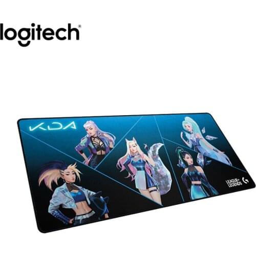 Logitech G840 Limited Edition Large Mouse Pad Office Computer Desk Mat PC Gaming Mouse Pad Collaboration K/DA Desk Mat