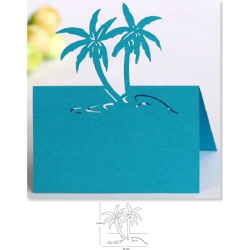 Metal cutting dies coconut tree 2020 new cut die mold Scrapbook paper craft knife mould blade punch stencils dies