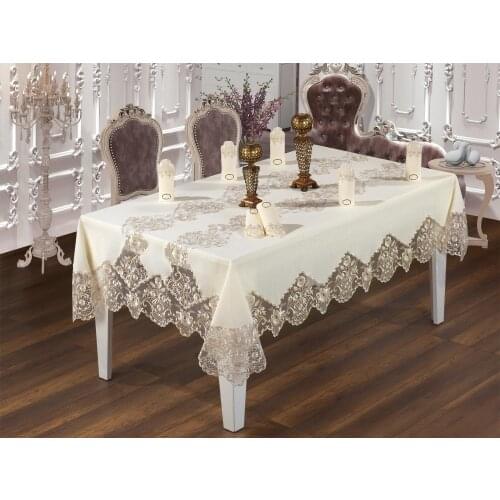 French Laced Buket Lace Dinnerware - 25 Piece