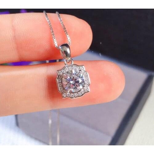 QTT Charms Choker Pendant Necklace 925 Sterling Silver Neck Chains Necklace Exquisite Round CZ For Women Wedding Jewelry