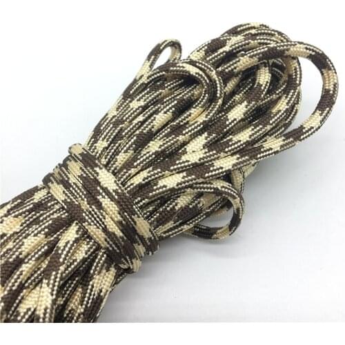 10yds Paracord 550 Parachute Cord Lanyard Rope Mil Spec Type III 7 Strand Climbing Camping Survival Equipment #Multicolor SZ134