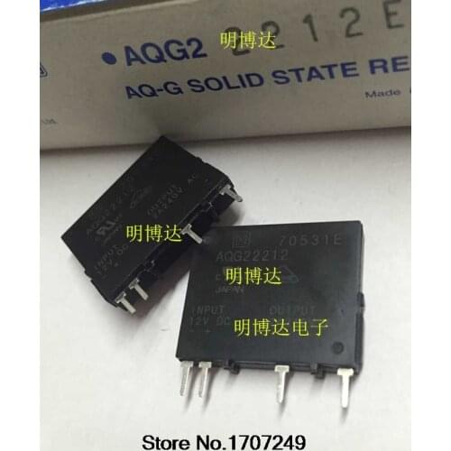 Free Shipping 100% new Japan original relay 10pcs/lot AQG22212 AQG22212E01 12VDC 2A 4PIN