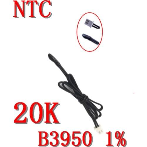 Air head / water drop head NTC thermistor B3950/20K NTC temperature sensor 20K B3950 negative number thermostat NTC20K-3950