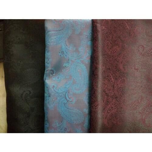 50x140cm Pretty 3 Colors Traditional Lucky Ruyi Pattern Polyester Lining Fabric Quality Jacquard Lining For DIY Sewing