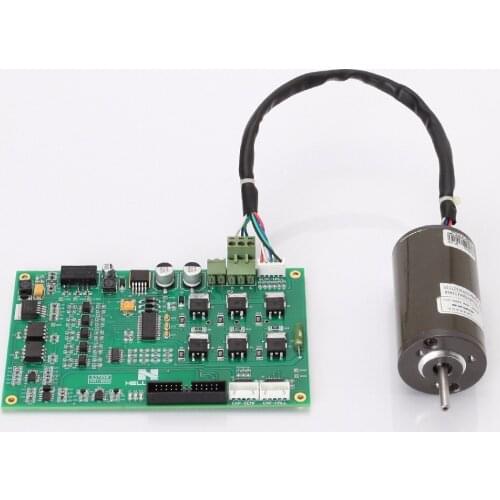 Three phase brushless DC motor drive board HDSP-BLDCM with position or no position sensor control