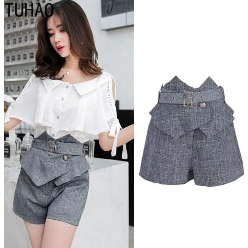 TUHAO Women's Office Shorts