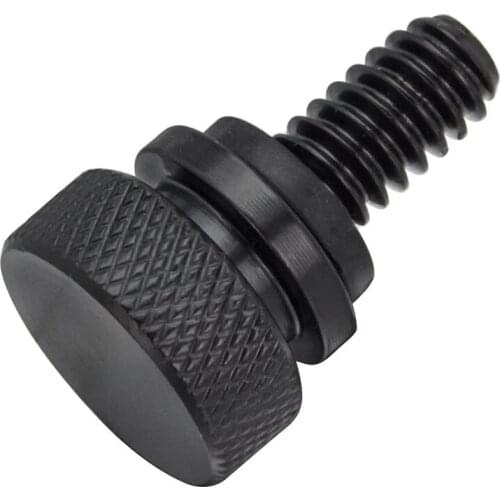 Seat Bolt Screws Quick Mount 1/4inch-20 Compatible for Touring Sportster Softail 1996-2021