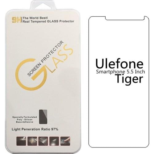 For Ulefone Tiger /Vienna /Future Tempered Glass 9H 2.5D High Quality Protective Film for ulefone smarphone