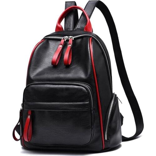 Backpack womens bag 2021 new trendy female student backpack fashion casual Korean backpack