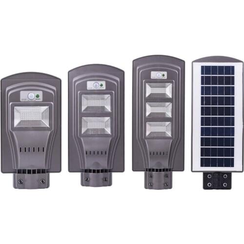 20/40/60W Outdoor LED Wall Lamp IP65 Solar Street Light Radar Motion+Intelligent Light Control for Solar Sensor Flood Lamp