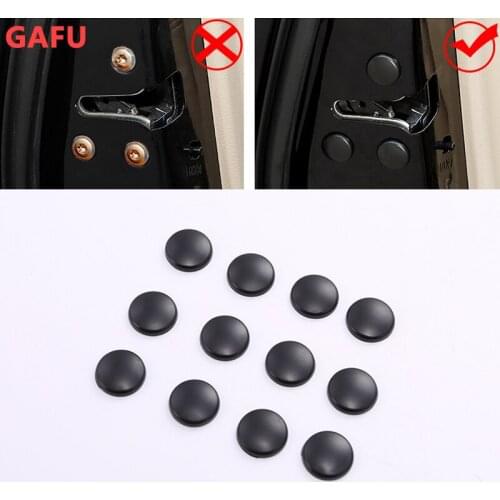 Car Door Lock Screw Cap Protection Door Anti-Rust Screw Waterproof Cover for Mazda CX3 CX5 2018 2019 2020 2021 20222