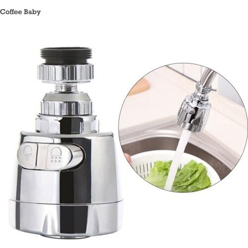Stainless Steel Splash-Proof Tap Innovative Faucet Shower Water Rotatable Filter Sprayer Nozzle for Bathroom & Kitchen