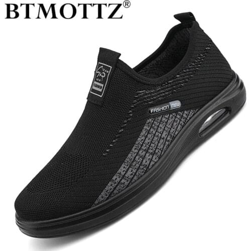 Summer Mesh Men Casual Shoes Breathable Sneakers Men Outdoor Walking Shoes Comfortable Slip on Mens Loafers Zapatillas Hombre