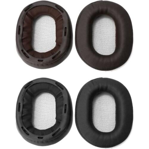 2021 Hot Replacement Earpads Earmuff Cushion For SONY MDR-1R MK2 1RBT 1ADAC MDR-1A 1ABT Protein Softer Leather Ear Pad Earphone