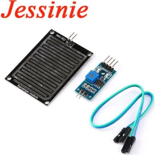 10 pcs Rain Sensor Module Raindrops Weather Module For Arduino DIY Electronic Components