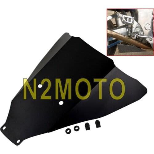 Motorcycle Black / Sliver Aluminum Lower Belly Pan Under Wing Guard Cover For Suzuki Hayabusa GSX 1300R 1999-2007 Motorbike