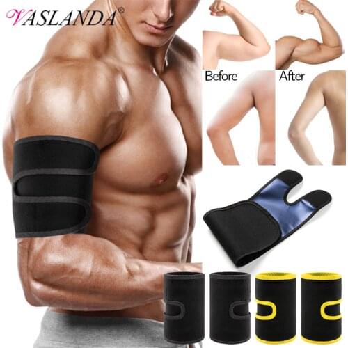 Men Body Shaper Sauna Arm Trimmers Slimming Wraps Compression Sweat Bands for Arm Weight Loss Slimmer Fat Burning Shapewear