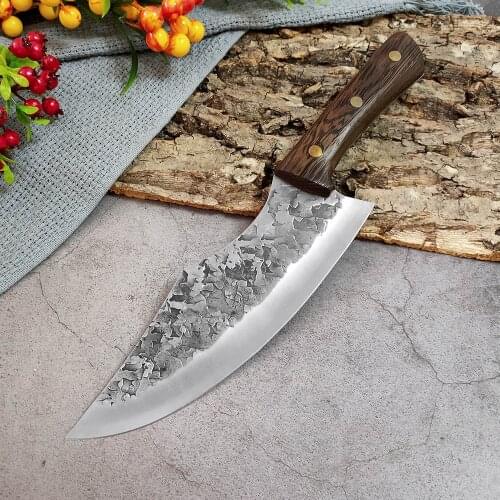 Boning Knife Meat Cleaver Japanese High Carbon Steel Forging Knife Hand-Made Chef Tang Sliced With Kitchen Knife Butcher Knives