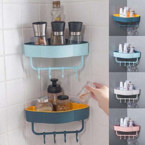 Bathroom Shelf Organizer Snap Corner Cabinet Caddy Bathroom Corner Cabinet Shower Storage Wall Holder Shampoo Holder
