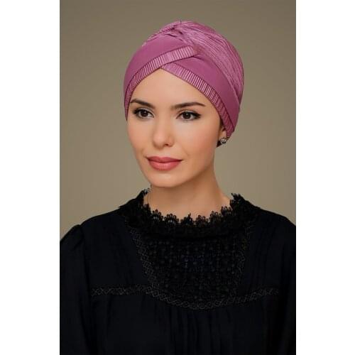 Hijab Turban Hat 2021 New Inner Caps for Women Muslim Stretch Islamic Indian Arab Wrap Head Scarf Trendy Patterened Headdress