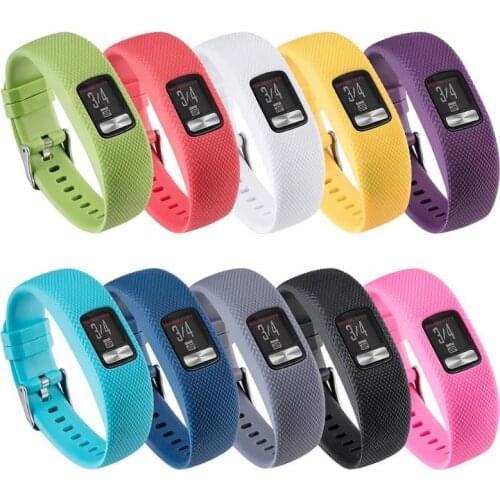 Replacement Silicone Wrist Band Bracelet Strap for Garmin VivoFit 4 Watch