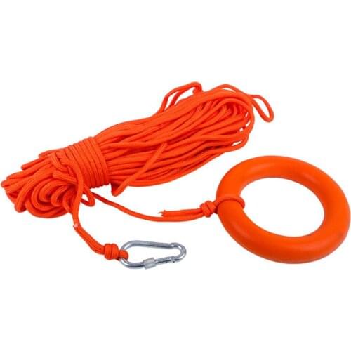30M Strong Outdoor Water Floating Lifesaving Rope Professional Portable Water Floating Emergency Rescue Lifeline With Bracelet