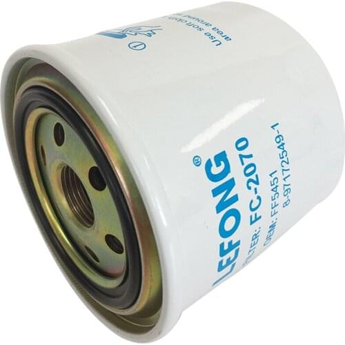 For excavator accessories diesel filter diesel filter element 8-97172549-1 97172549 FF545 P550057 high-quality accessories