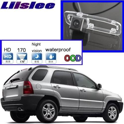 PAL Or NTSC Car Camera For KIA New Pride / Sephia Sport 2005~2011 rearview Rear View Back Up Camera 20M Water Proof Function