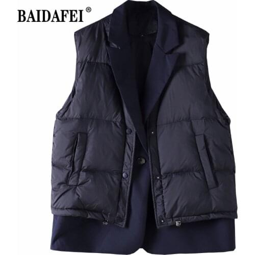 Женские стеганые жилеты BAIDAFEI China At AliExpress