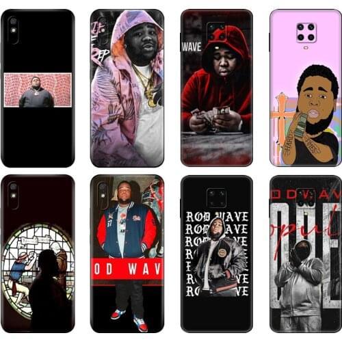 Black tpu Case For Xiaomi Redmi 7A 8 8A 9 9A 9C Case Redmi Note 8T 8 Pro T Note 9 9S 9 Pro Case Rod Wave rap