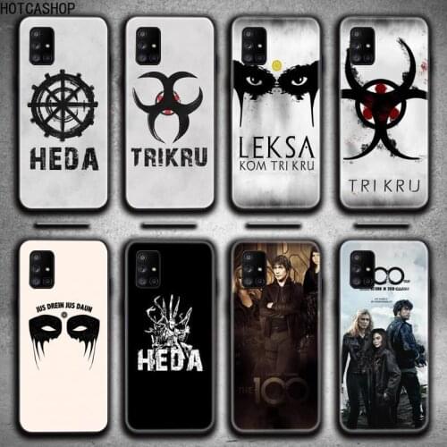 Caso Heda Lexa O 100 Programa de TV Phone Case For Samsung Galaxy A21S A01 A11 A31 A81 A10 A20E A30 A40 A50 A70 A80 A71 A51