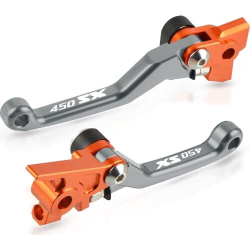 For 450SX 450 2003-2008 2009-2012 2013-2016 Motorcycle CNC Pivot Dirt bike Brake Clutch Levers