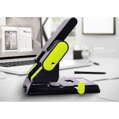 Heavy Duty Double Hole Puncher Paper Scrapbooking Document Punching Machine XXUC