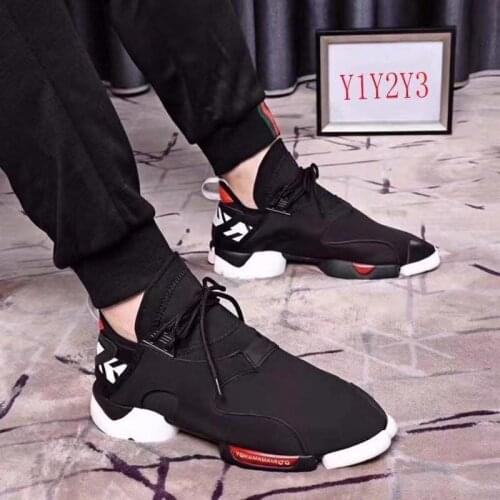 European and American fashion men and women Y1Y2Y3 leather shoes personality breathable sports running shoes KGDB Y3 shoes