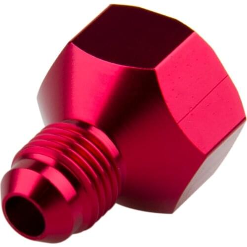 Female An10 10an To An6 6an Male Flare Reducer Fitting Adapter Red