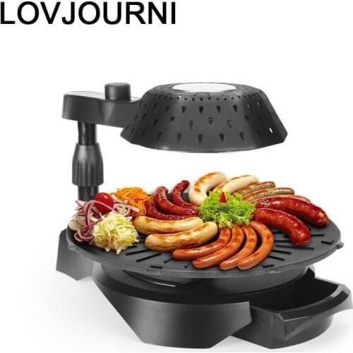 Korean Grille Plate Parrilla Eletrica Electrique Izgara Mangal Barbacoa Barbecue for Outdoor Churrasqueira Electric Bbq Grill